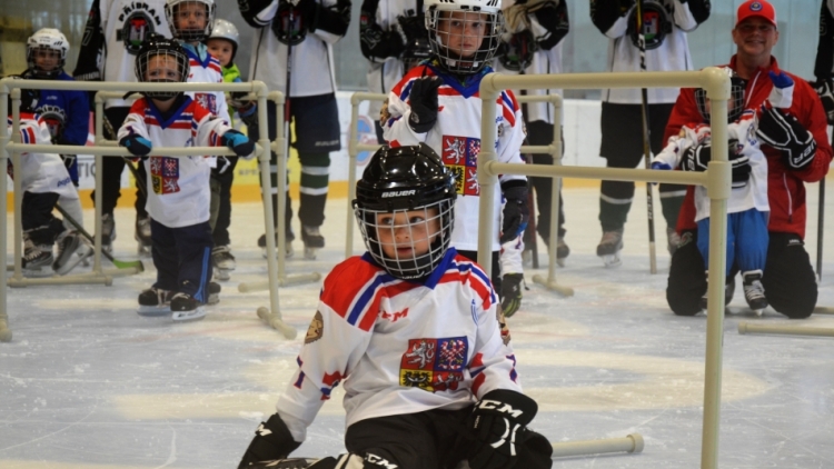 Další generace malých hokejistů vyzkoušela příbramský led
