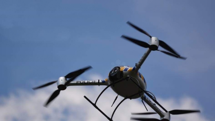 Středočeská policie bude využívat drony při dohlížení na provoz