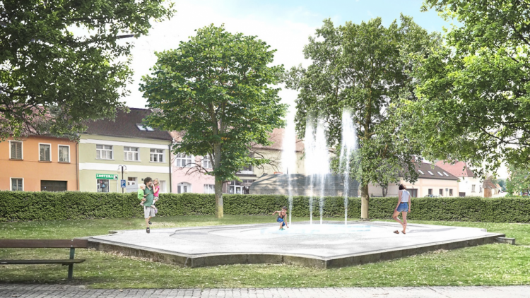 Petrovické náměstí se změní: Nová kašna bude moderní, bez typických žulových balvanů