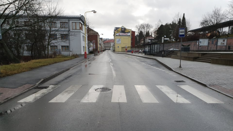 Přechod pro chodce v ulici Čs. armády bude osvětlen