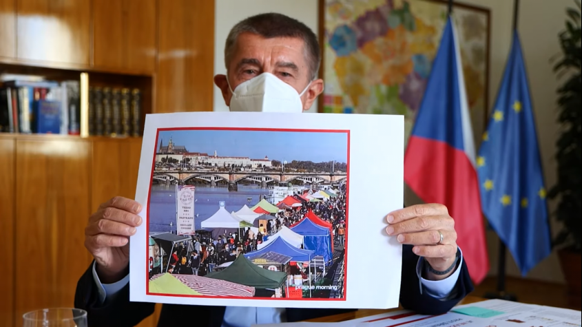 Video: Pokud se nestane zázrak, s opatřeními přitvrdíme, řekl Babiš