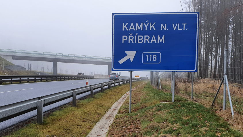 Stavba dálnice mezi Příbramí a Pískem by mohla začít v březnu