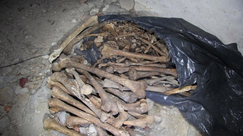 Na Písecku nalezli tři pytle s lidskými kostmi