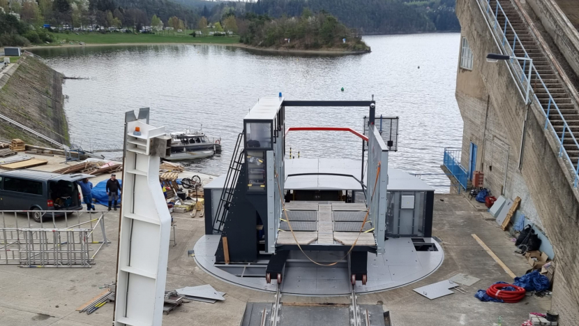 Na Orlické přehradě skončila rozsáhlá přestavba lodního výtahu za 122 milionů korun