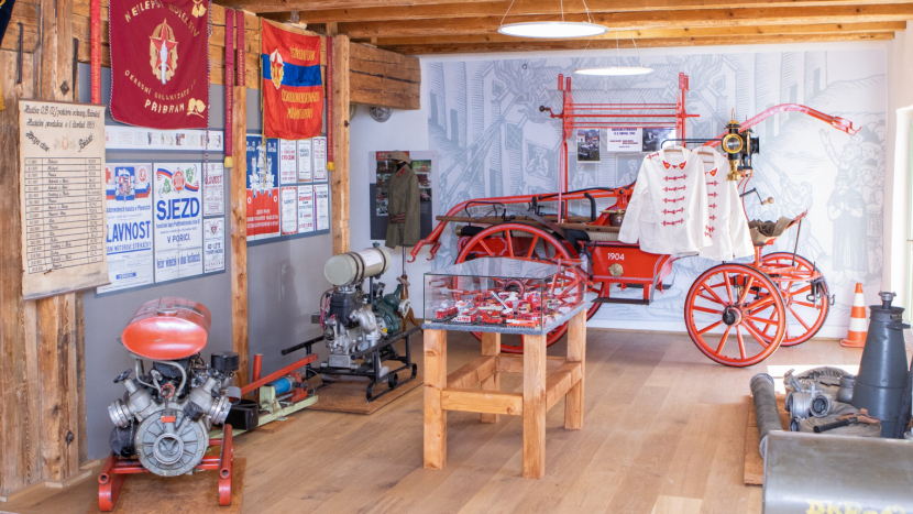 Ve hvožďanském špejcharu otevřeli Muzeum hasičstva podbrdského regionu