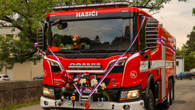 Dobrovolní hasiči z Březnice disponují novým zásahovým vozidlem