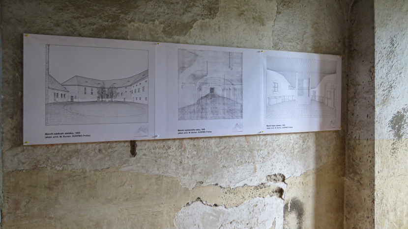 Stálá výstava ukazuje historii a proměny zámku v Rožmitále pod Třemšínem
