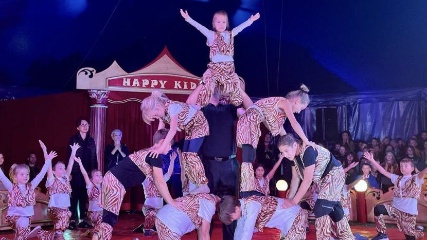 Projekt Cirkus Happy Kids se i přes těžké začátky stal doslova legendou