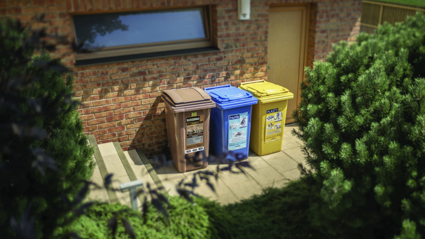 Příbram vyzkouší nový systém třídění odpadů, přímo od vašeho domu