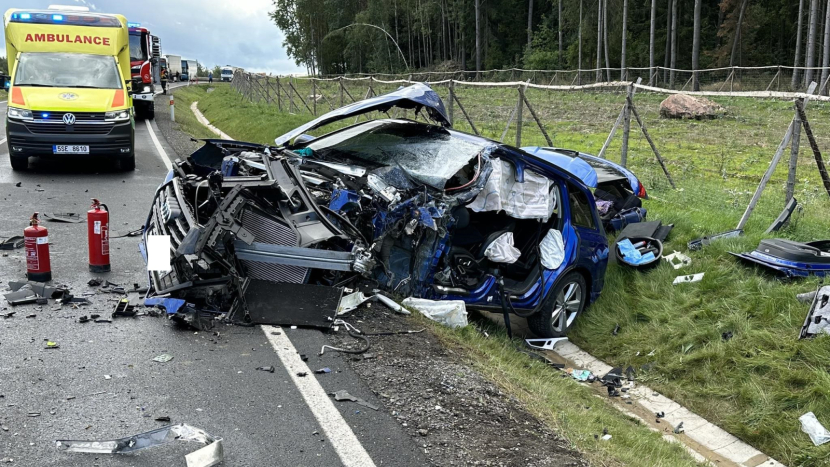 Ve středních Čechách se loni stalo 16.282 nehod, o 1154 více než předloni