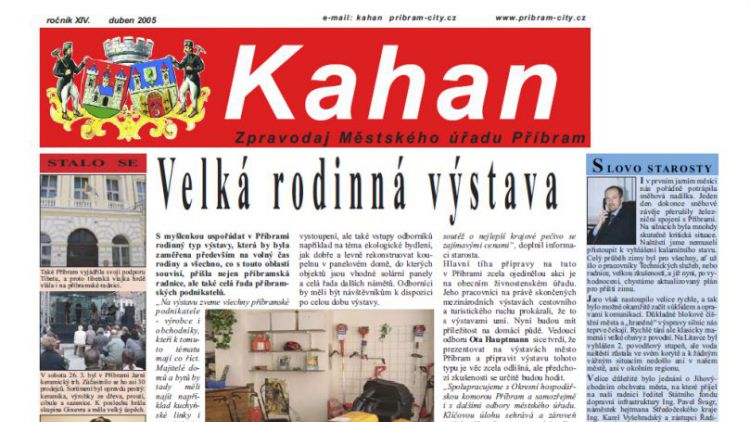 Kahan bude tisknout brněnská firma Samab Press
