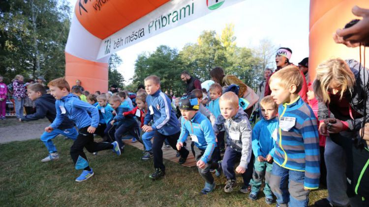 Běh města Příbram si zaběhlo 555 běžců různých kategorií