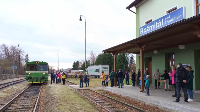O víkendu ožije železniční trať mezi Březnicí a Rožmitálem pod Třemšínem