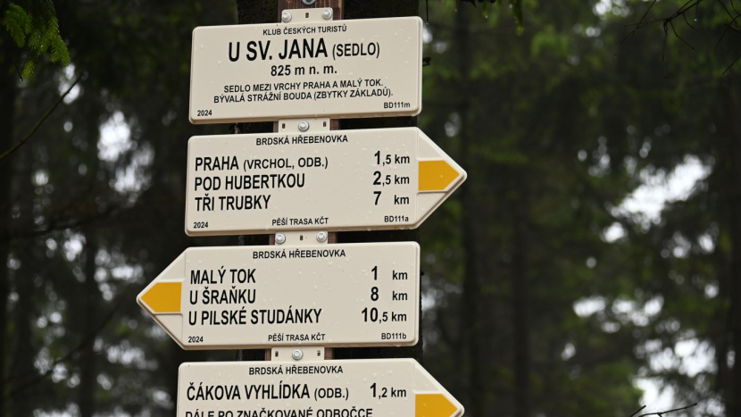 Turisté budou moci v Brdech využít 120 kilometrů dlouhou hřebenovou trasu
