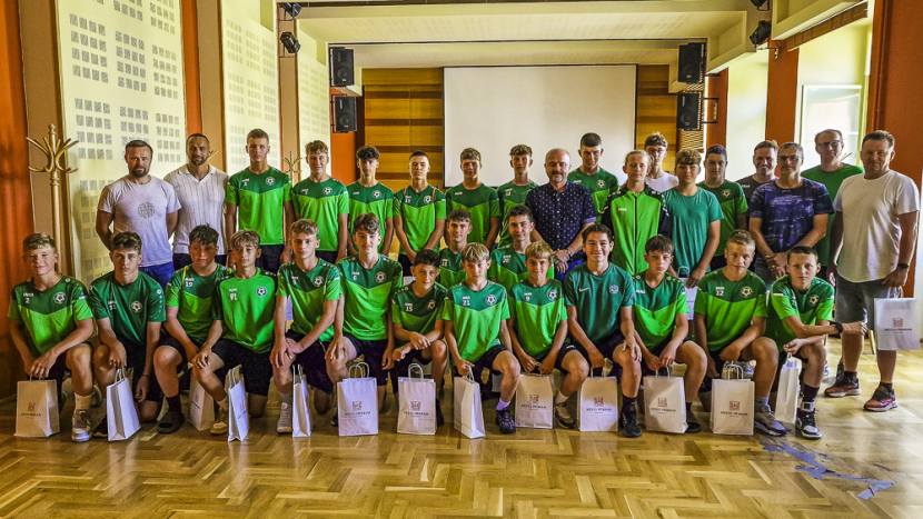 Úspěšné mládežnické týmy FK Příbram byly oceněny na radnici