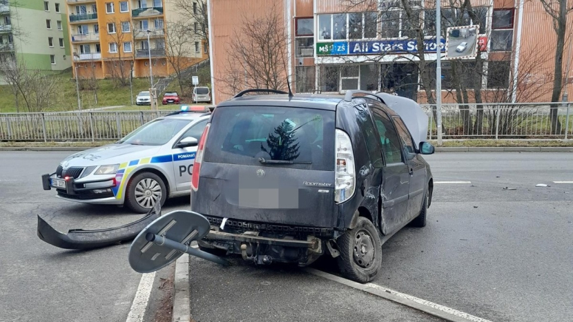 Příčinou nehody v Příbrami je nedání přednosti v jízdě