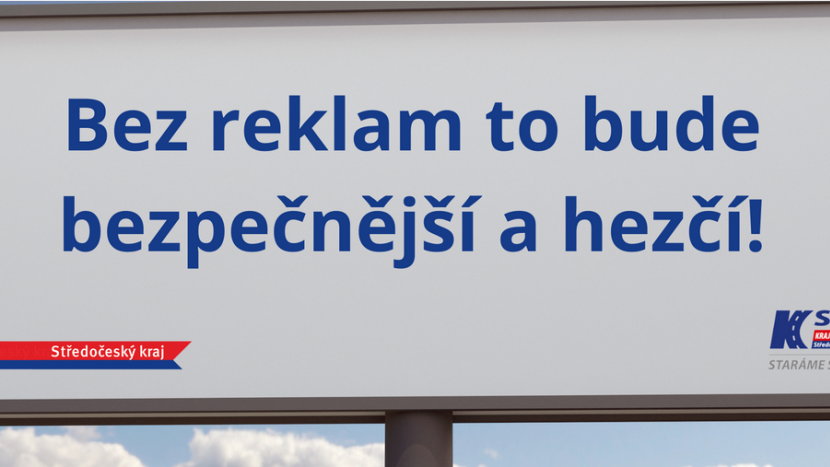 Kraj slibuje, že nelegální reklamy u krajských silnic mizí!