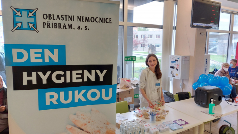 Oblastní nemocnice Příbram zve na Den hygieny rukou: Vyzkoušejte si, jak si správně mýt ruce