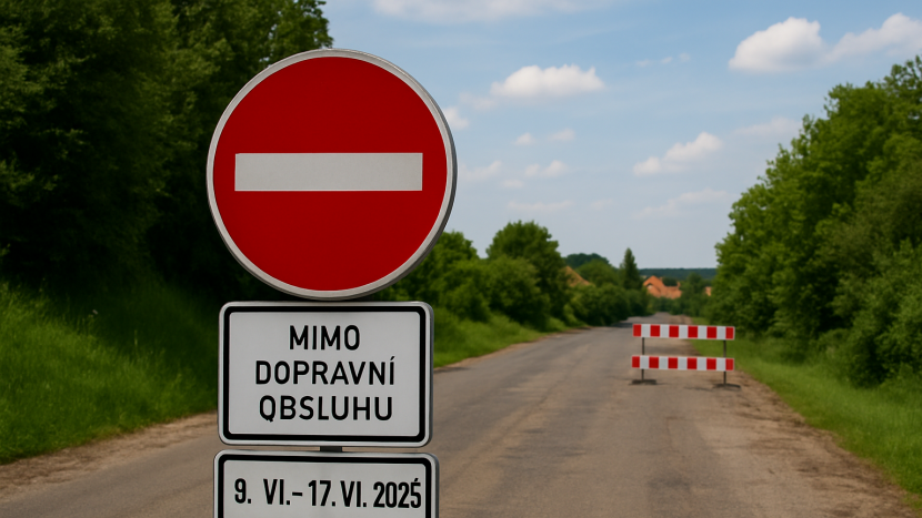 Županovice čekají dopravní omezení kvůli opravám silnic