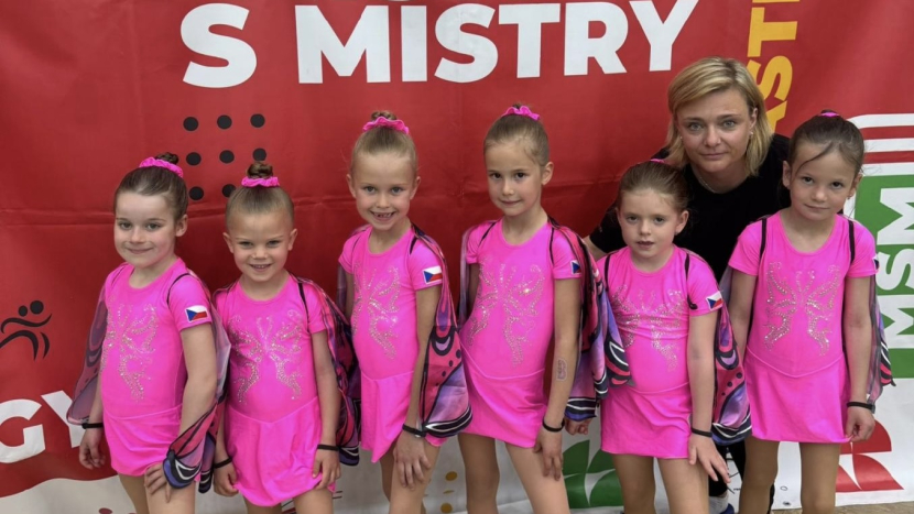 Třetí triumf v řadě! Aerobikové gymnastky opět ovládly MČR a přivezly titul nejúspěšnějšího klubu