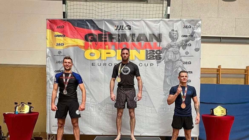 Michal Krejčí zazářil na evropském turnaji v brazilském jiu-jitsu