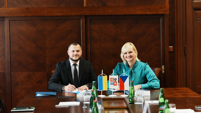 Středočeský kraj a Kyjevská oblast obnovily partnerství