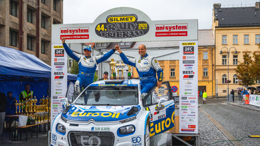 44. SILMET Rally Příbram zná své vítěze