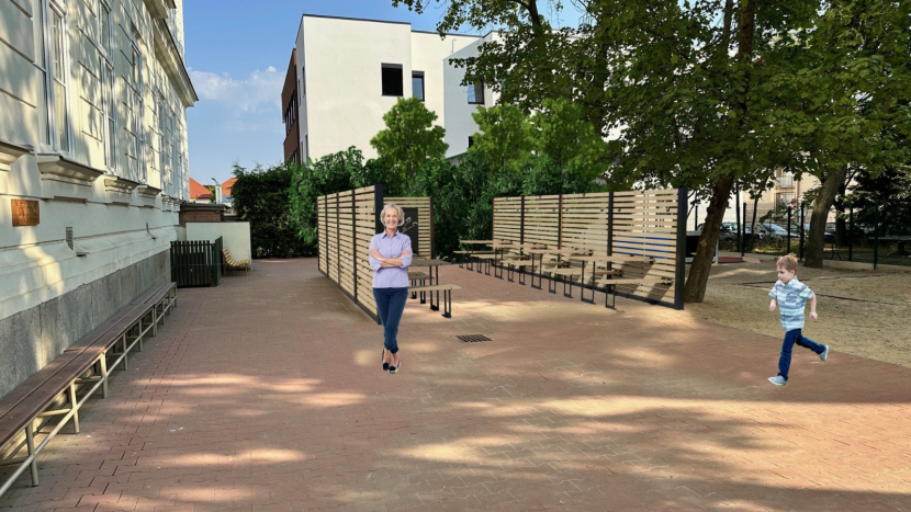 Dobříšská „starka“ nespí ani o prázdninách. Škola se mění, a to doslova