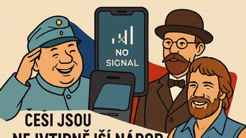 Humor jako přežití: Češi bodují tam, kde jiní brečí