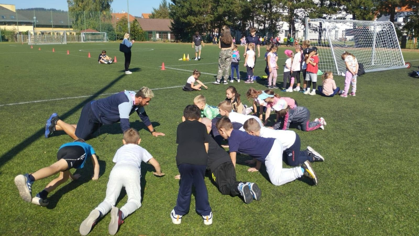 ZŠ Březové Hory získala stříbrný certifikát za účast v Olympijském víceboji
