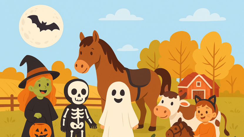 Podzimní kouzla a strašidelná zábava: Halloween na Farmě Drmlovo Pole