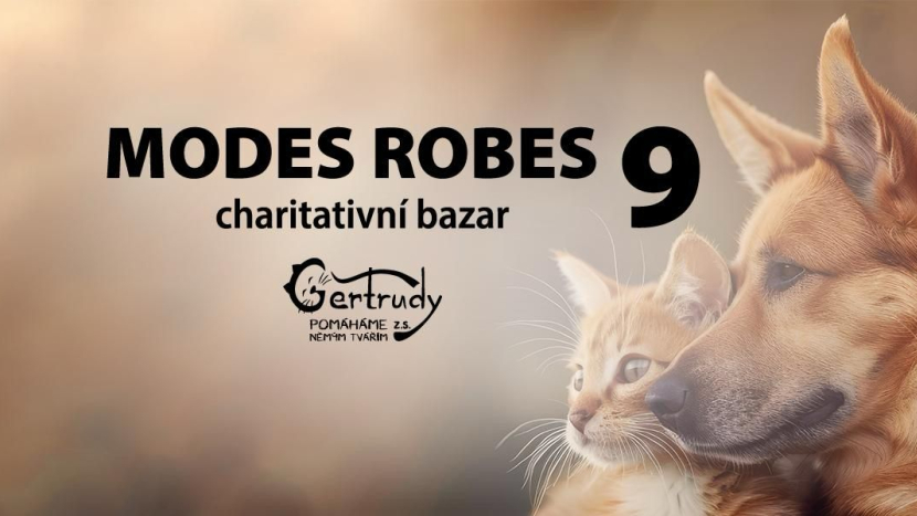 Z módy do misky: Bazar MODES ROBES 9 pomáhá zvířatům