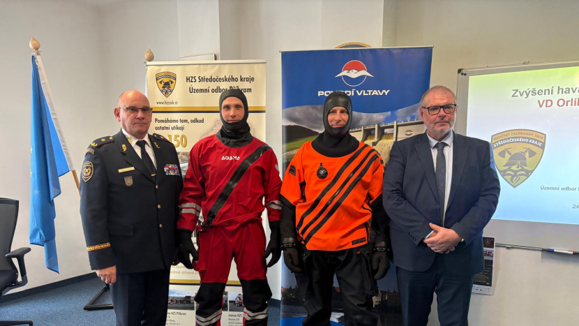 Povodí Vltavy opět podalo pomocnou ruku hasičům z Příbrami