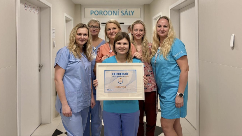 Nemocnice Hořovice získala titul Nejlepší porodnice Středočeského kraje