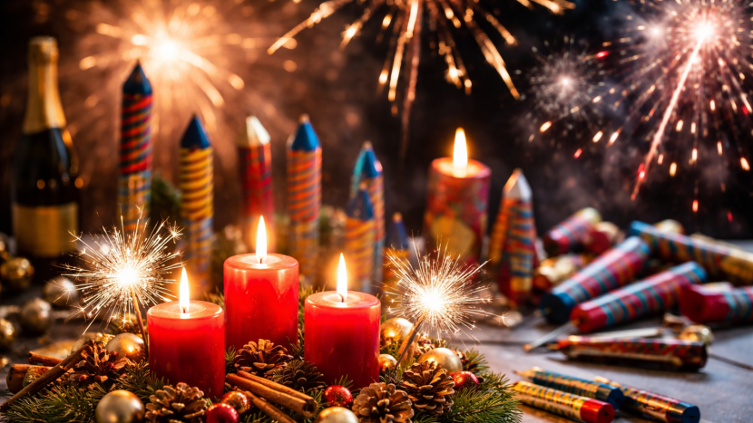Svíčky a zábavní pyrotechnika: Krása, která vyžaduje respekt