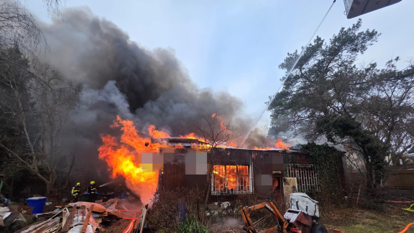 Hasiči měli na Štědrý den napilno. Požárů bylo nejvíc za posledních pět let