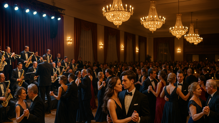 Ples města Březnice: slavnostní večer plný hudby, tance a elegance