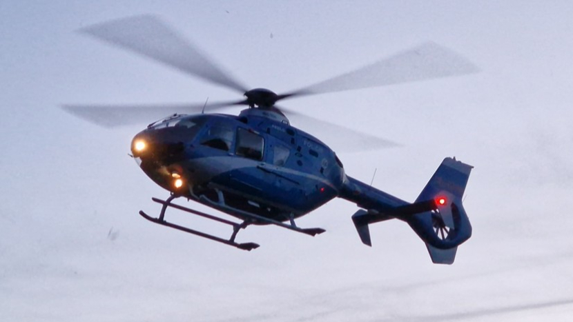 Na náměstí T. G. Masaryka přistál ve středu vrtulník