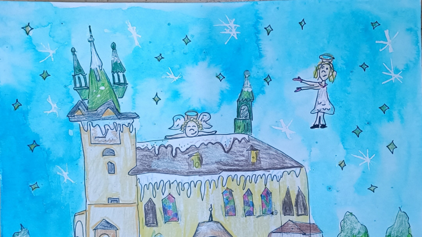 Dětské obrázky ze Svaté Hory spojily Příbramsko s Itálií i blížící se olympiádou