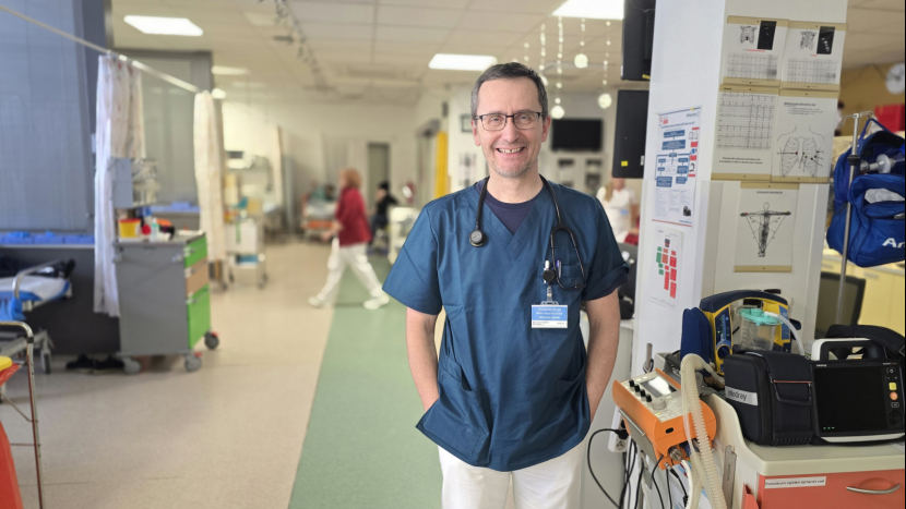 Nový vedoucí lékař urgentního příjmu: Jsem rád, že jsem právě v Příbrami