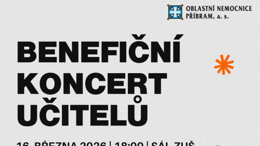 Učitelé ZUŠ Antonína Dvořáka zahrají benefiční koncert pro dětské pacienty