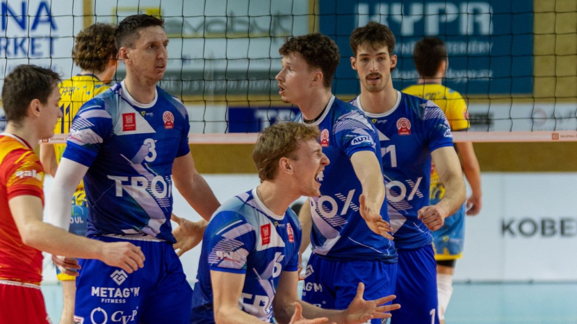 Příbram zvládla dramatickou pětisetovou bitvu. Ústí nad Labem porazila 3:2