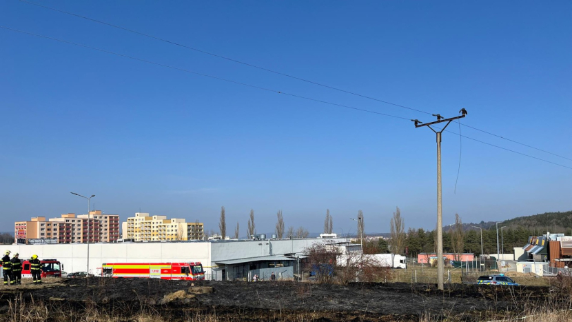 Nad McDonald's v Příbrami zasahovali hasiči