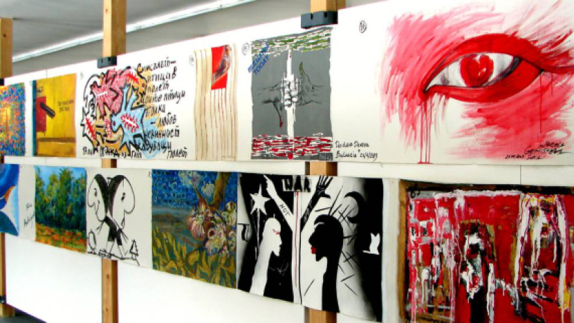 Vernisáž nového dílu projektu Nekonečné plátno v Galerii OPE