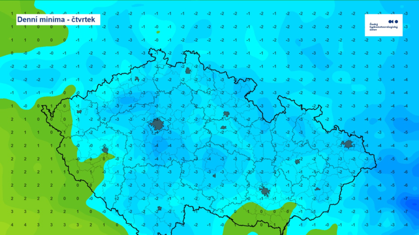 Mrazy v následujících dnech ohrozí ovocné stromy i zemědělské plodiny