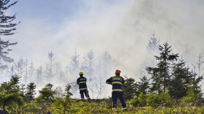 Evropa se rozpaluje: Vlna veder láme rekordy. Riziko požárů v Česku roste i s větrem