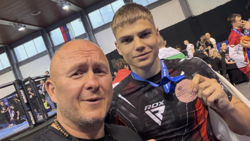 Příbram má bronz z Balkánu! Jan Štěpánek vybojoval medaili na IMMAF