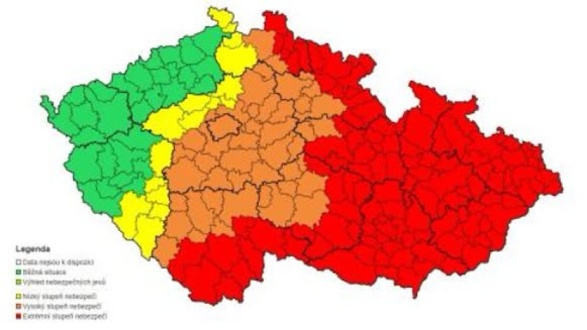 Meteorologové změnili výstrahy před počasím. Od července budou přesnější a zaměří se na skutečné dopady