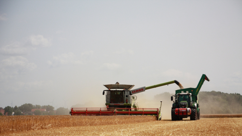 Ve středních Čechách začaly žně, farmáři sklidili 26 pct ploch s ozimým ječmenem