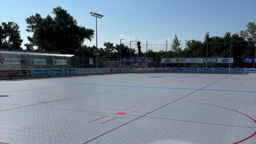 Dobříš má nové sportoviště. Zimní stadion ožije i v létě, areál bude zdarma pro veřejnost